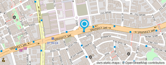 מפת הגעה אל אלמור שרותי מיזוג