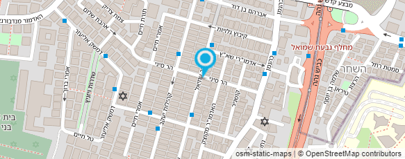 מפת הגעה אל בית רופאים