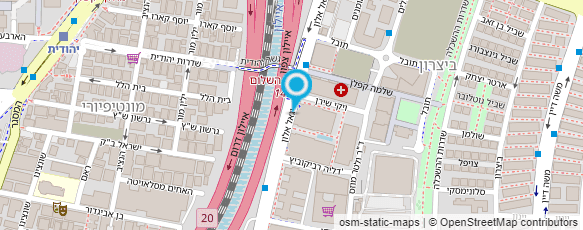 מפת הגעה אל עו"ד סופר אילן