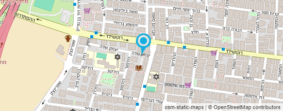 מפת הגעה אל מאג'יק אין גלאס