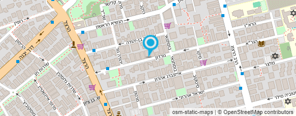 מפת הגעה אל אינסטלטור דוד שוקרי