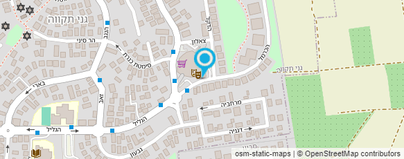 מפת הגעה אל פנינת הגבעה