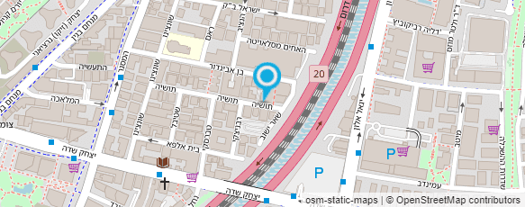 מפת הגעה אל דיגיטל טרי - DIGITAL TREE