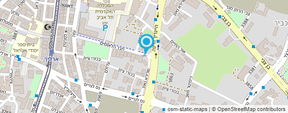 מפת הגעה אל קוקטיילוני - בר נייד