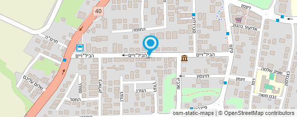 מפת הגעה אל פיצה דון פאפא