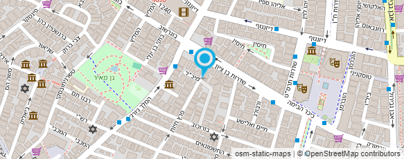 מפת הגעה אל ד"ר דוד דעואל