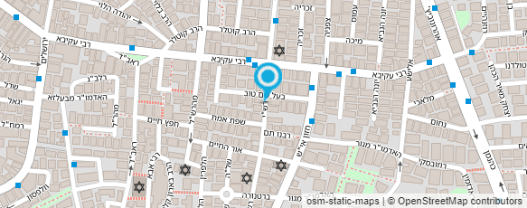 מפת הגעה אל מוסדות יד מרדכי וביום השמיני ימול