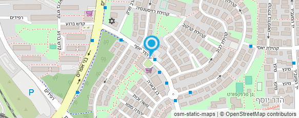 מפת הגעה אל ד"ר צינס נורית