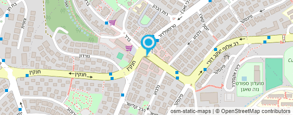 מפת הגעה אל בן גדליה