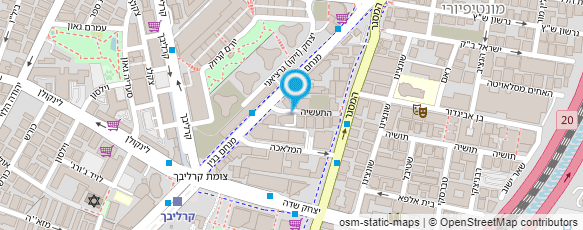 מפת הגעה אל א.ד.א. שמירה אבטחה ניקיון וכ"א בע"מ