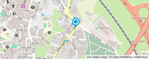 מפת הגעה אל מרכז הצנרת א.ו.