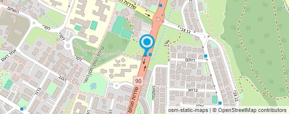 מפת הגעה אל כפר השעשועים