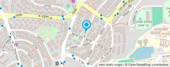 מפת הגעה אל ד"ר גוטמן ז'אן