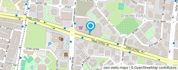 מפת הגעה אל אירוקה קניון חולון