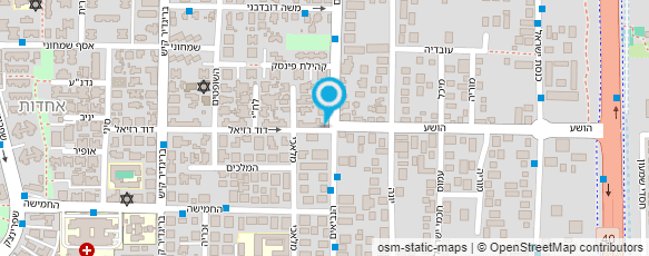 מפת הגעה אל הר-חורב תומר-שיאצו הוליסטי