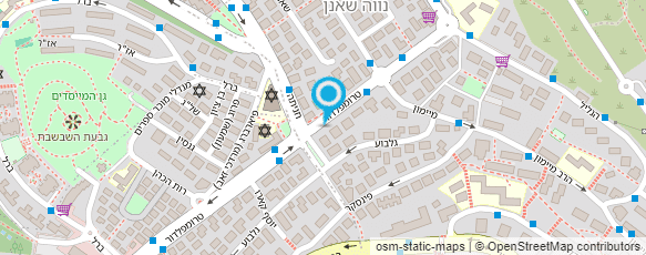 מפת הגעה אל ד"ר מוראבין יעקב