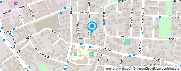 מפת הגעה אל יוסי המסגר