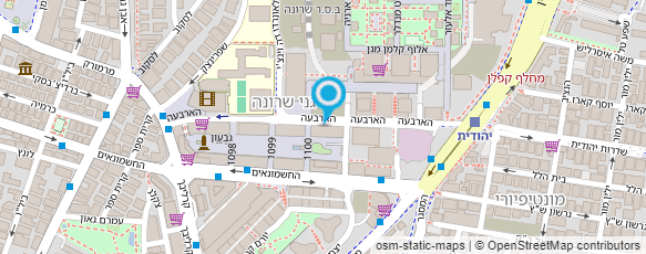 מפת הגעה אל גרוס פרופ' עמנואל