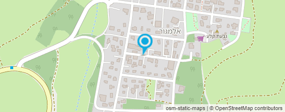 מפת הגעה אל בקתת ירוק יער