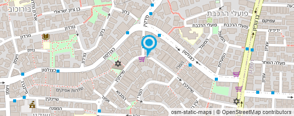 מפת הגעה אל בן חור אברהם