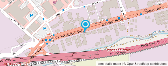 מפת הגעה אל קצב מוצרי גומי טכניים (1987) בע"מ