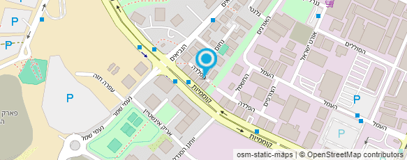 מפת הגעה אל מוטי שרות מלגזות