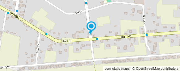 מפת הגעה אל ויסמן גבי