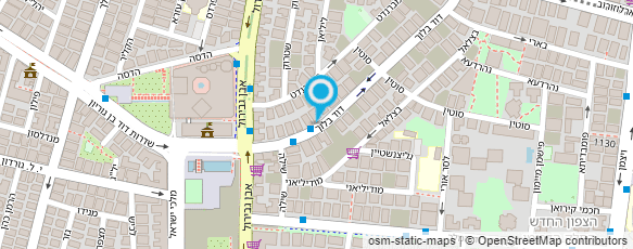 מפת הגעה אל רוזנשטיין יוסי