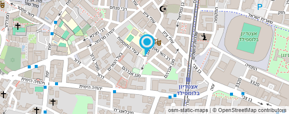 מפת הגעה אל בי"ס הפתוח הדמוקרטי