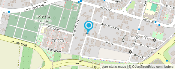 מפת הגעה אל חב' בניה שלמה עזרן