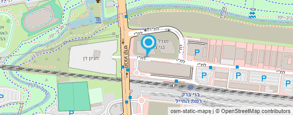 מפת הגעה אל מרכז פולקסווגן