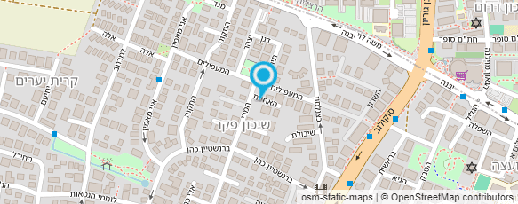 מפת הגעה אל יוסי רבין