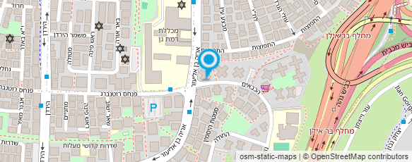 מפת הגעה אל בר יהודה תמיר