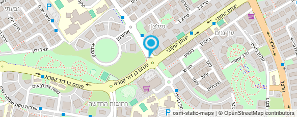 מפת הגעה אל מכללת אורט רחובות