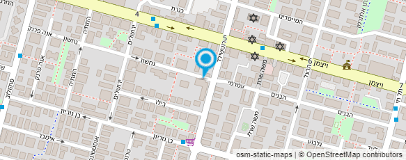 מפת הגעה אל ד"ר בנדהן חוזה וגלית-שרותי בריאות