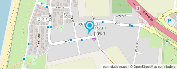 מפת הגעה אל חבצלת השרון