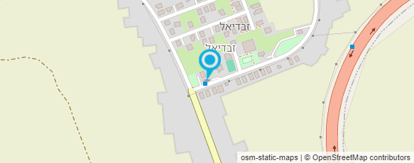 מפת הגעה אל זבדיאל