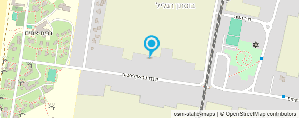 מפת הגעה אל בוסתן הגליל