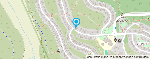 מפת הגעה אל משכן הקודש יודאיקה וכיפות