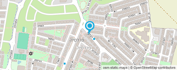 מפת הגעה אל טופוס משגב דליה