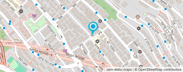 מפת הגעה אל משה מעצב שיער