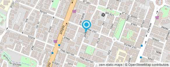 מפת הגעה אל ד"ר דפנה קריב