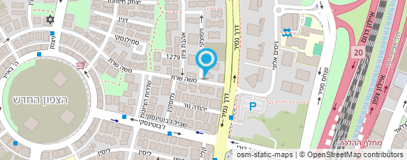 מפת הגעה אל פרופ' פינס עמוס