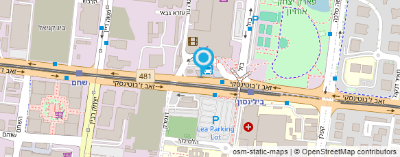 מפת הגעה אל פלאנט אביב תכשיטים