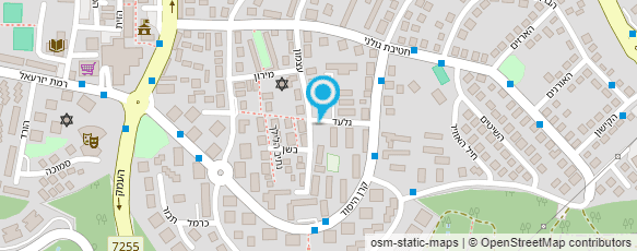 מפת הגעה אל מרכז התריס והאלומניום מפת הגעה אל מרכז התריס והאלומניום