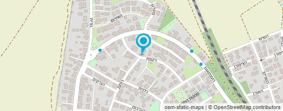 מפת הגעה אל קפלן נאור - עיסוי הולסטי