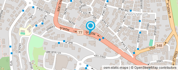 מפת הגעה אל שיפודי רחמים שמחה ובניו