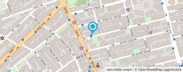 מפת הגעה אל ד"ר שכטר מורי