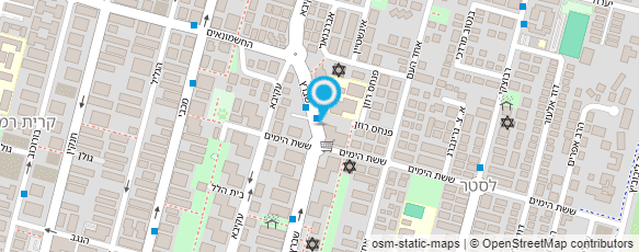 מפת הגעה אל "אמונה" מעון יום