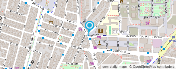 מפת הגעה אל עו"ד ונוטריון גרונר עליזה